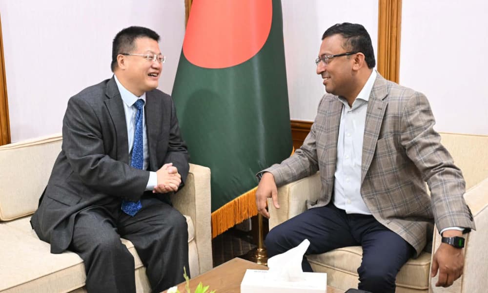প্রধানমন্ত্রীর পররাষ্ট্র উপদেষ্টার সঙ্গে চীনা রাষ্ট্রদূতের সাক্ষাৎ