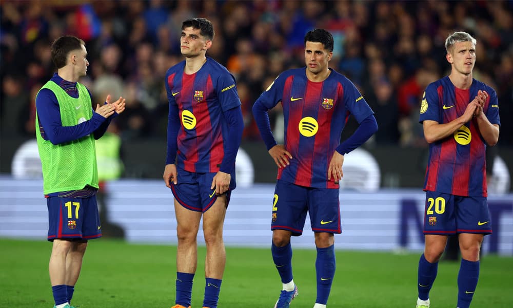 বড় জয়েও ফাইনালে উঠা হলো না বার্সেলোনার