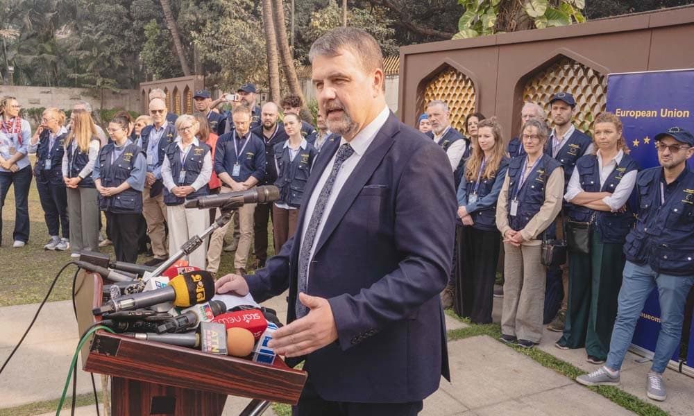 ৬৪ জেলায় ইইউর ৯০ স্বল্পমেয়াদি পর্যবেক্ষক মোতায়েন