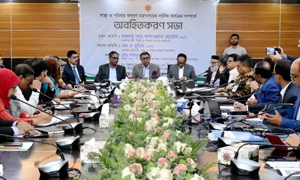 চিকিৎসকদের কাজ সরেজমিন তদারকি করার ঘোষণা দিলেন স্বাস্থ্যমন্ত্রী