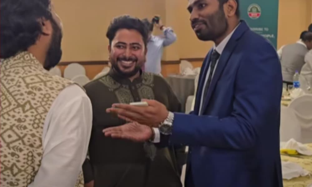 ভারতীয় কূটনীতিকের সঙ্গে খোশ আলাপে এনসিপি নেতারা