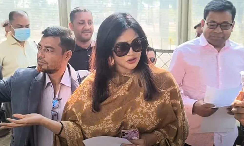 নির্বাচনী প্রচারণায় ‘ম্যাডাম ফুলি’খ্যাত শিমলা