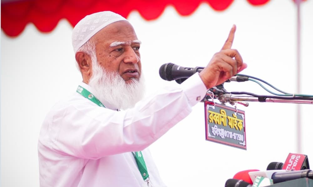 জামায়াতের জনপ্রিয়তায় ভয় পেয়ে একটি গোষ্ঠী অপতথ্য ছড়াচ্ছে : আমির