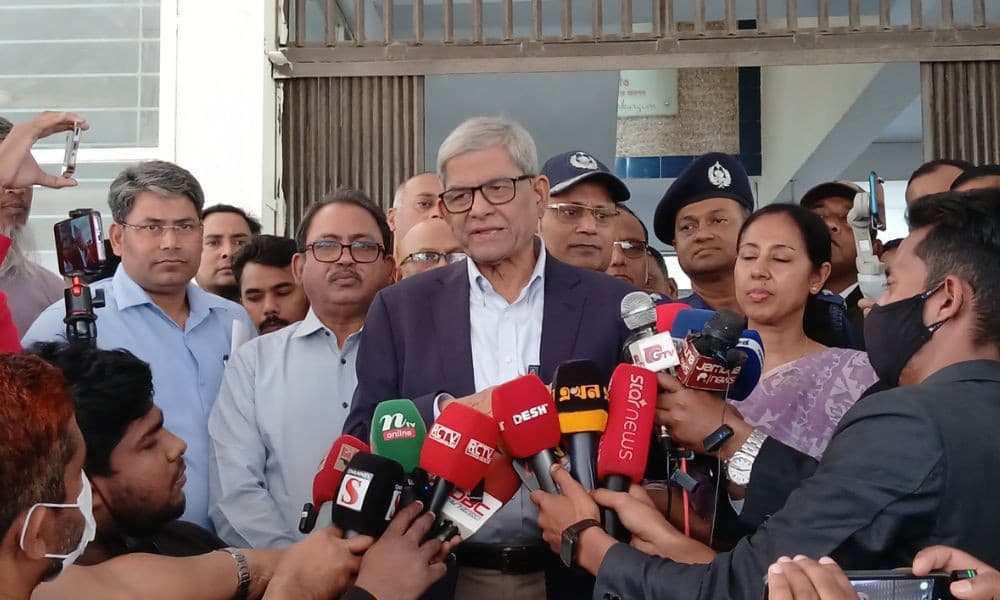 ঠাকুরগাঁও মেডিকেলের কাজ শুরু, ২০২৭ সালের মধ্যে বাস্তবায়ন : মির্জা ফখরুল