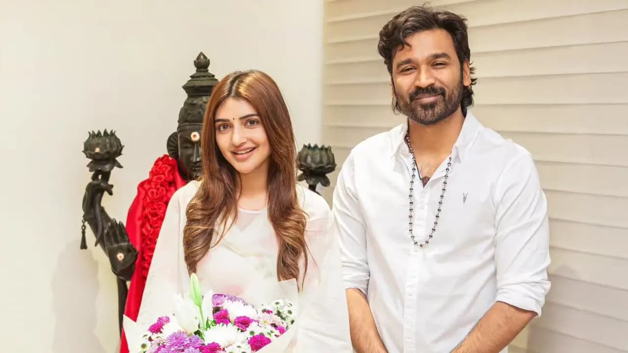 প্রথমবার একসঙ্গে ধানুশ-শ্রীলীলা