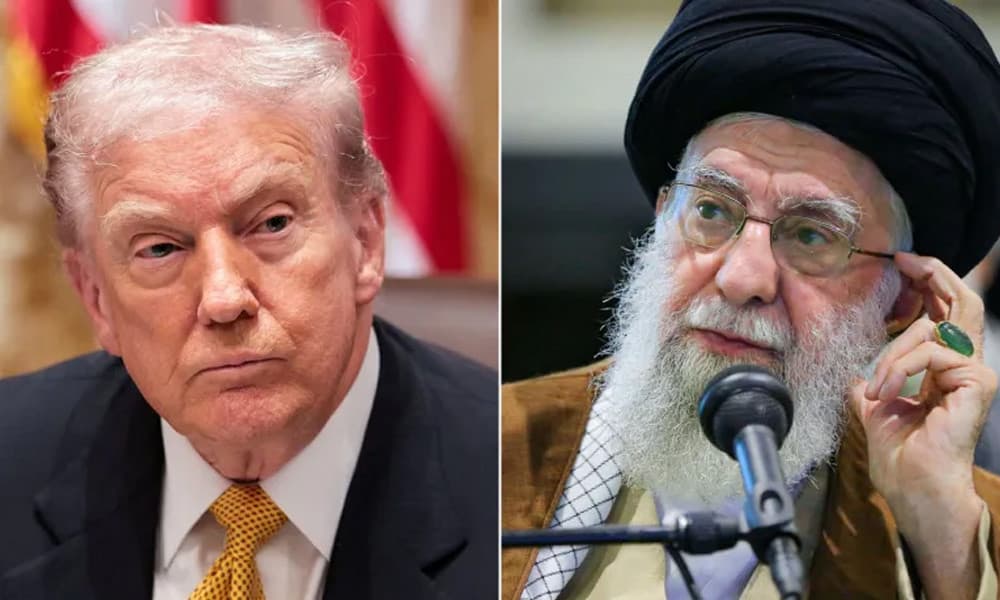 খামেনির উচিত ‘খুবই উদ্বিগ্ন’ হওয়া : ট্রাম্প