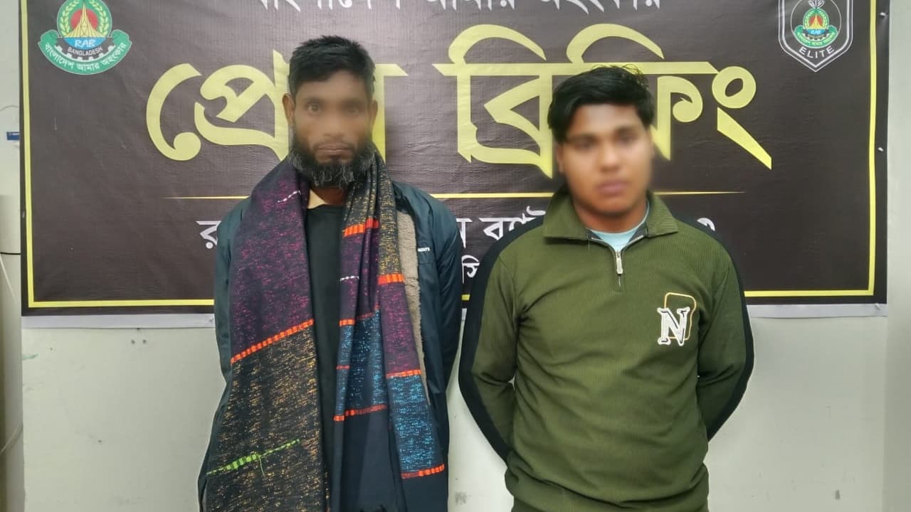 কুড়িগ্রামে র‍্যাবের অভিযানে বিপুল মাদকসহ চারজন গ্রেপ্তার