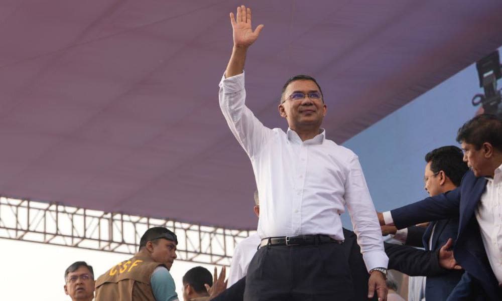 ঢাকার ৬ স্থানে তারেক রহমানের জনসভা আজ