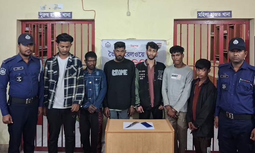 ভৈরবে যাত্রী হত্যা মামলায় গ্রেপ্তার ৬