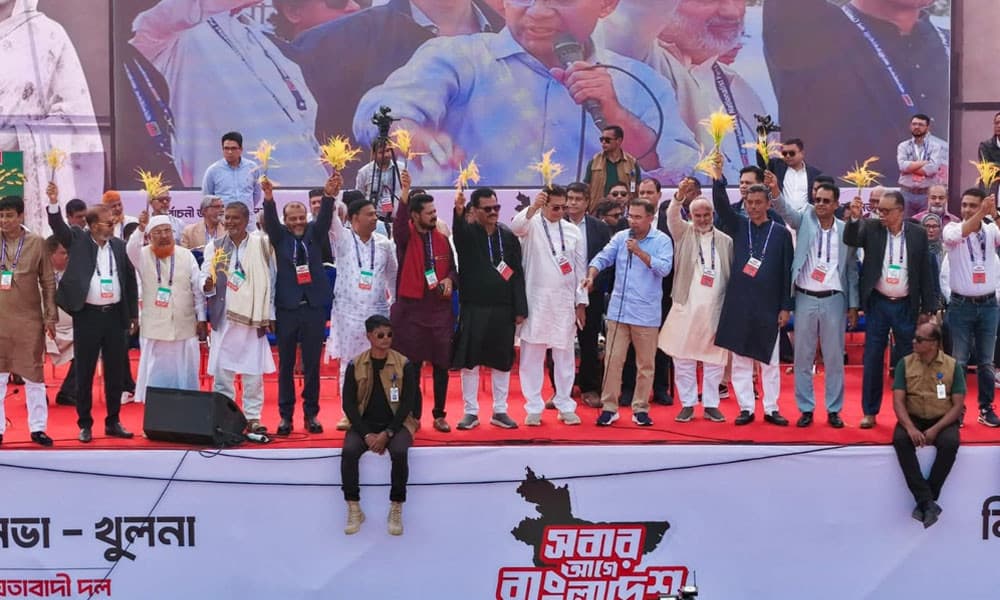 দায়িত্ব পেলে আমাদের প্রথম কাজ হবে দেশ পুনর্গঠন