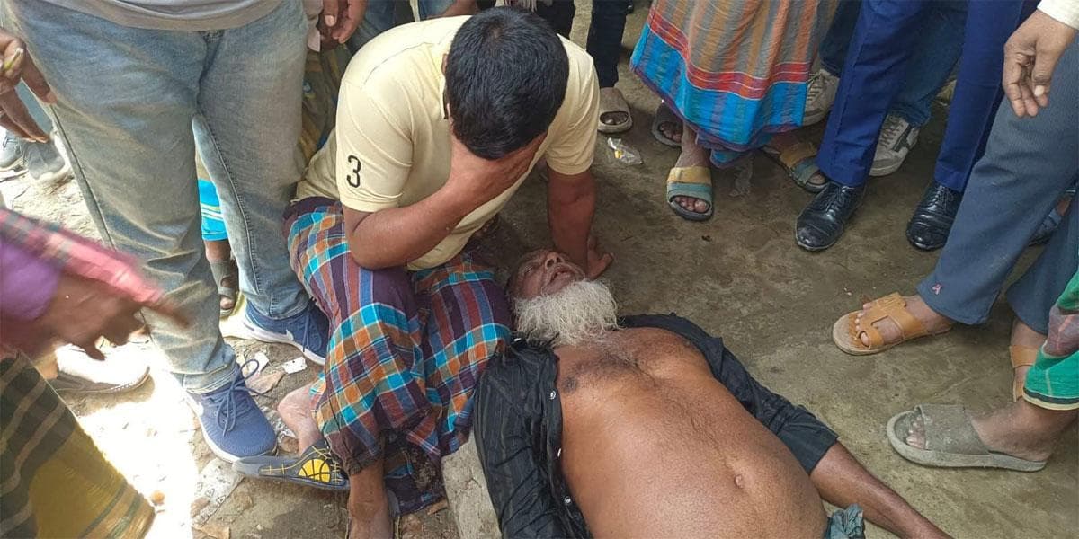 শিবালয়ে ভোট দিতে এসে প্রাণ গেল বৃদ্ধের