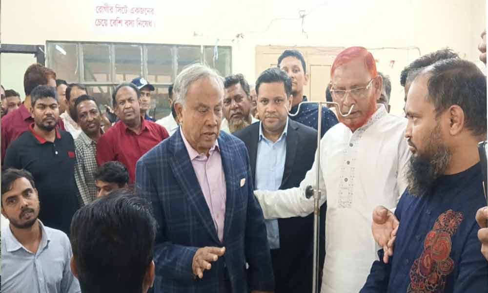 এমপি আসার খবরে হাসপাতালে ভর্তি বিএনপির ২৩ নেতাকর্মী, বিকেলে চলে যান