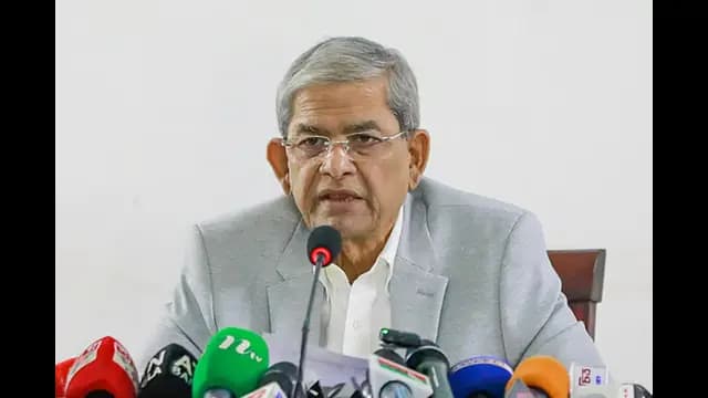 গণতান্ত্রিক ও সমৃদ্ধ অর্থনীতির দেশ গড়তে পারবে বিএনপি: মির্জা ফখরুল