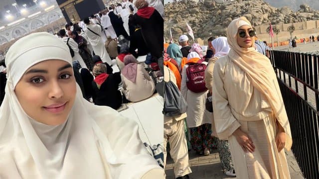 ওমরাহ পালন করতে মক্কায় মারিয়া মিম, কাবা শরিফের সামনে আবেগঘন বার্তা