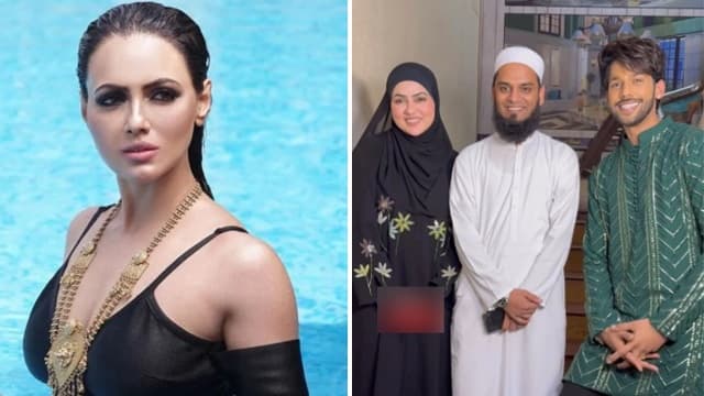 পরপুরুষের পাশে দাঁড়াতেও আপত্তি—ভাইরাল ভিডিও নিয়ে বিতর্কে সানা খান